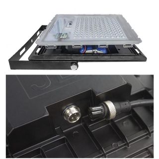 Đèn Pha Năng Lượng Mặt Trời 200W Jindian JD-7200 Chống Chói - Bảo Hành 24 Tháng
