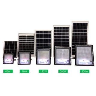 Đèn Pha Năng Lượng Mặt Trời 120W Jindian JD-7120 Chống Chói - Bảo Hành 24 Tháng