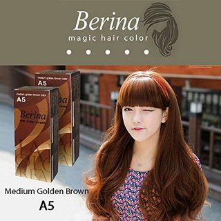 Nhuộm Berina A5-Màu Nâu Vàng-medium golden brown