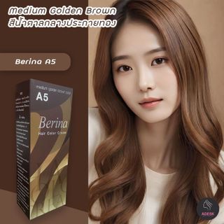 Nhuộm Berina A5-Màu Nâu Vàng-medium golden brown giá sỉ