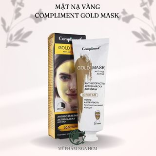 Mặt nạ Compliment Gold Mask cấp ẩm, đều màu da, chống lão hoá giá sỉ