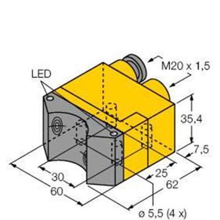 [Bản Gốc Xác Thực] NICS-M30-IOL2P8-0.3-RKC4 Cảm Biến Khớp Nối Cảm Ứng Turk - LHO.3.8.6.3.6.3.7.3.5
