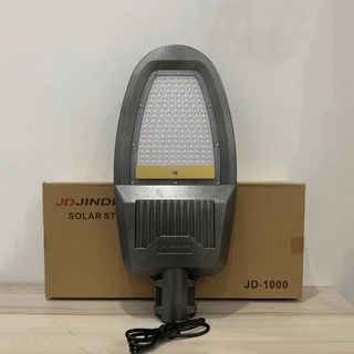 Đèn Đường Phi Thuyền Năng Lượng Mặt Trời 1000W Jindian JD-1000 - Khung Nhôm Mặt Kính Cường Lực - Chip LED SMD 5730 - Bảo Hành 24 Tháng
