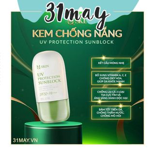 Kem chống nắng MQSKIN Mẫu mới