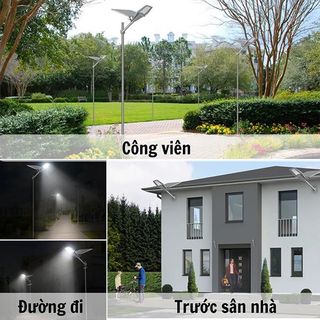 Đèn Phi Thuyền Năng Lượng Mặt Trời 500W Jindian JD-500 - Khung Nhôm Mặt Kính Cường Lực - Chip LED SMD 5730