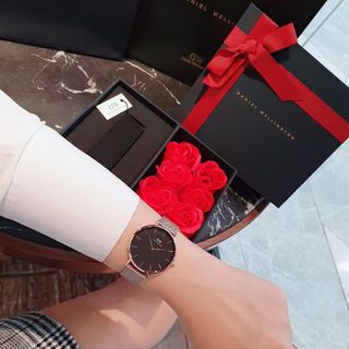 SET ĐỒNG HỒ NAM NỮ D.W VALENTINE 3