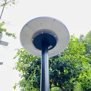 Đèn Sân Vườn, Đèn Đĩa Bay UFO Kim Cương Năng Lượng Mặt Trời Jindian 800W - HÀNG CHÍNH HÃNG - BẢO HÀNH 24 THÁNG
