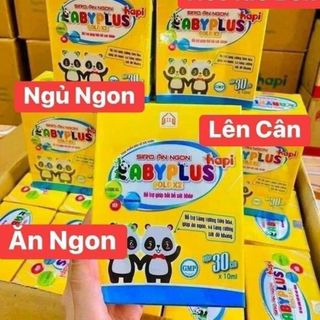 BABYPLUS - Siro Ăn Ngon Baby Plus, Giúp Bé Tăng Cân, Tiêu Hoá Tốt, Tăng Cường Sức Đề Kháng