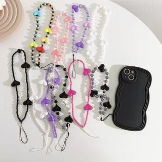 Dây đeo điện thoại hạt đá pha lê (mix mẫu)