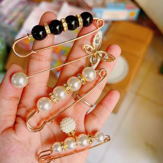 set 4 ghim cài áo quần