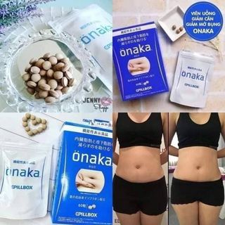 Viên Uống Onaka Chính Hãng Nhât Bản - Hộp 60 viên