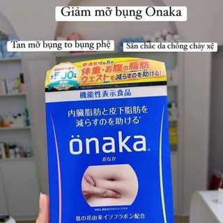 Viên Uống Onaka Chính Hãng Nhât Bản - Hộp 60 viên