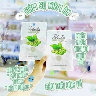 Cà Phê Xanh Sbody - Green Coffee - hộp 12 gói