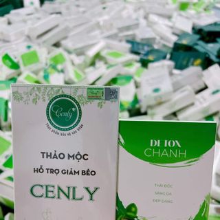 Viên Uống Cenly chính hãng công ty - tặng kèm detox chanh
