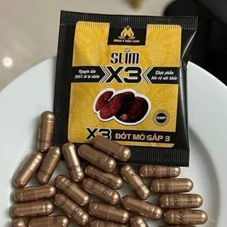 Viên uống Slim X3 Chính Hãng Công Ty
