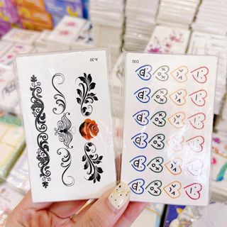 Set 30 Hình xăm nước mini mix mẫu không chọn