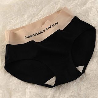 Set 10 Quần lót nữ đúc su cạp cao chữ COMFORTABLE thể thao 1077