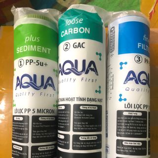 Bộ 3 lõi lọc nước AQua dành cho máy lọc gia đình