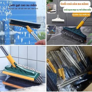 CHỔI CHÀ SÀN VỆ SINH ĐA NĂNG 2IN1