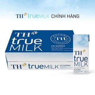 Sữa TH 180 ml có đường