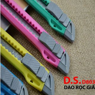 Dao rọc giấy văn phòng, cắt giấy, dao rọc bìa, rọc dây cáp điện size Nhỏ - Lớn tiện dụng