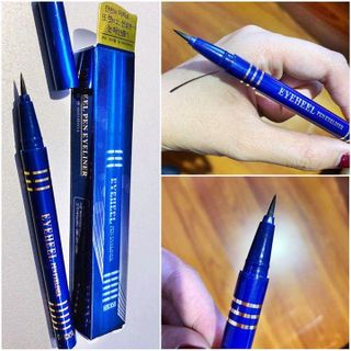 Bút Lông kẻ mắt nước Siêu mảnh Eyeheel Pen Eyeliner VOV Xanh Dương - KB299