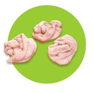Da gà tươi cấp đông bịch 1kg (giao tphcm)