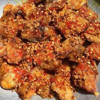 Gò má cá lóc tẩm vị 1 nắng siêu phẩm 500g (giao tphcm)