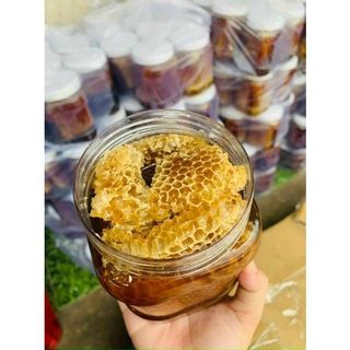 Mật Ong nguyên sáp hủ 1kg