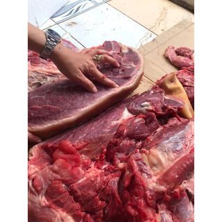 THỊT ĐÙI NAI TƯƠI CÓ DA Cấp Đông 1kg (giao tphcm)