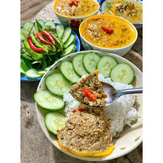 MẮM CHƯNG TRỨNG MUỐI hộp 450g (giao tphcm)