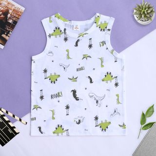 Áo phông Kiteny, áo ba lỗ Kiteny cho bé trai có cân nặng từ 13 đến 22kg, chất liệu cotton 2 chiều, thấm hút mồ hôi tốt