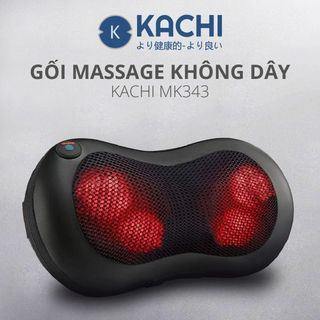 Gối massage không dây Kachi dòng cao cấp MK343 giá sỉ