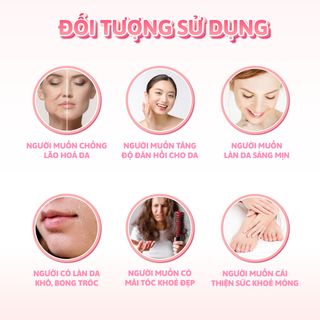 Nước Uống Collagen Peptide 3000mg Coolvita Giúp Trẻ Hóa Da, Cải Thiện Sức Khỏe Cho Tóc Móng (45ml× 7 túi)/hộp