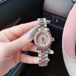 ĐỒNG HỒ NỮ TRUNG CẤP RÔ.LEX MẶT HỘT