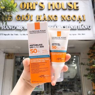 Kem Chống Nắng Cho Da Khô Nhạy Cảm La Roche-Posay Anthelios Creme Hydratante SPF50+ (VẠCH XANH DƯƠNG)