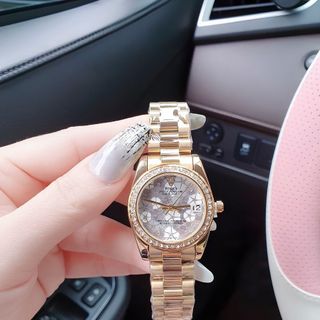 ĐỒNG HỒ NỮ TRUNG CẤP RÔ.LEX MẶT HOA