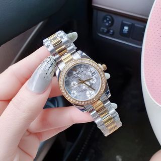 ĐỒNG HỒ NỮ TRUNG CẤP RÔ.LEX MẶT HOA