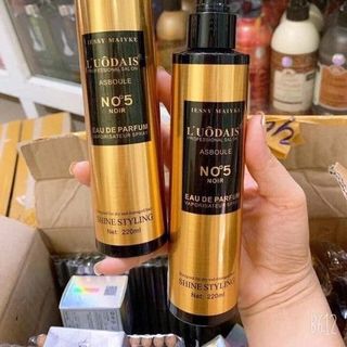 Xịt dưỡng tóc hương nước hoa N5 dưỡng ẩm cho da đầu, bảo vệ tóc khỏi tác hại của tia UV
