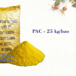 Poly Aluminium Chloride (PAC) - Lắng tụ phù sa và chất lơ lửng trong ao giá sỉ