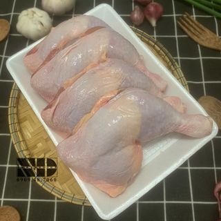 [1kg / 3-4 cái] Đùi gà góc tư nóng công nghiệp | Thịt tươi, thịt nóng