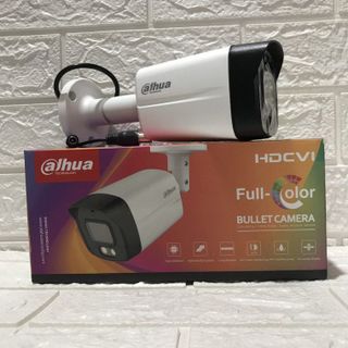 Camera 2MP Full Color Starligh HDCVI Bullet Dahua HAC-HFW1239TLMP-LED-S2 (KBT)