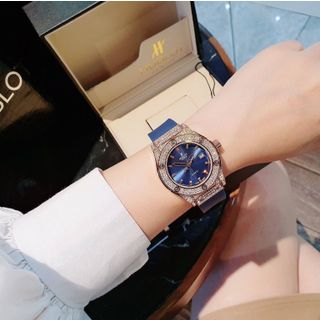 HOT SALE: ĐỒNG HỒ COUPLE THỜI TRANG HUB 2 VIỀN HỘT 1