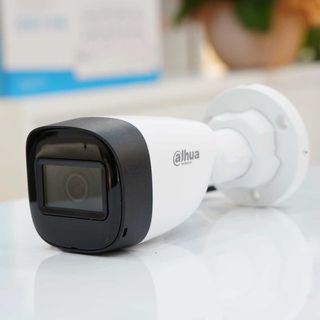 Camera Thân Ngoài Trời Dahua HAC-HFW1500CMP-IL-A (KBT) 5MP, Tích Hợp Mic, Đèn Led 20m