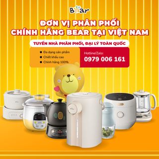 Tuyển nhà phân phối, đại lý, cộng tác viên cho nhãn hàng gia dụng thông minh Bear