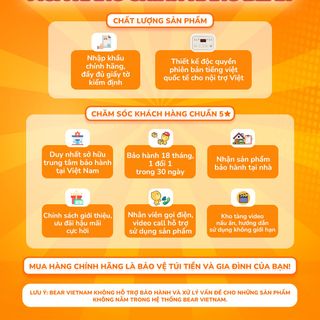 Tuyển nhà phân phối, đại lý, cộng tác viên cho nhãn hàng gia dụng thông minh Bear