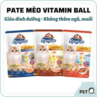 KANIVA - Pate vitamin balls cho mèo Kaniva
