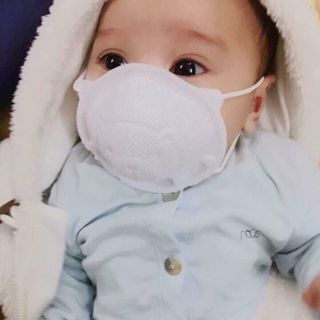 KHẨU TRANG HÌNH GẤU PIGEON CHO BÉ