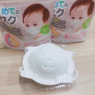 KHẨU TRANG HÌNH GẤU PIGEON CHO BÉ