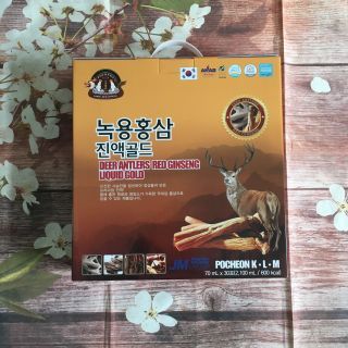 Nước hồng sâm nhung hươu Gold Hàn Quốc – Deer Antlers Red Ginseng Liquid Gold giá sỉ